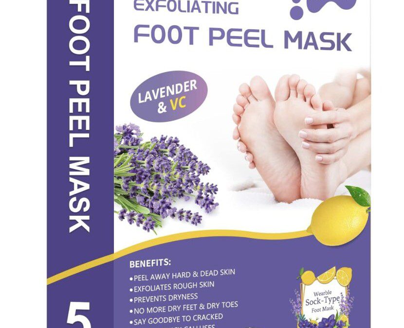 Foot Peel Masks – 5 Pack – Just $6.99 shipped